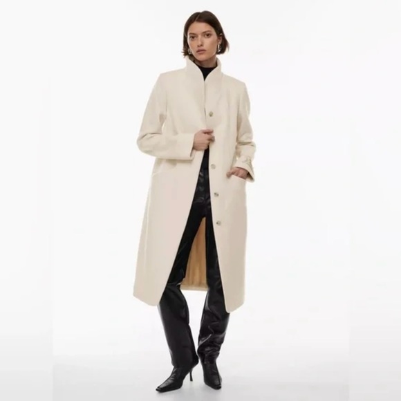 Aritzia The Cocoon Coat in Bone - Picture 2 of 8